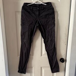 Prana Dark Grey Cargo Style Hiking Pants
